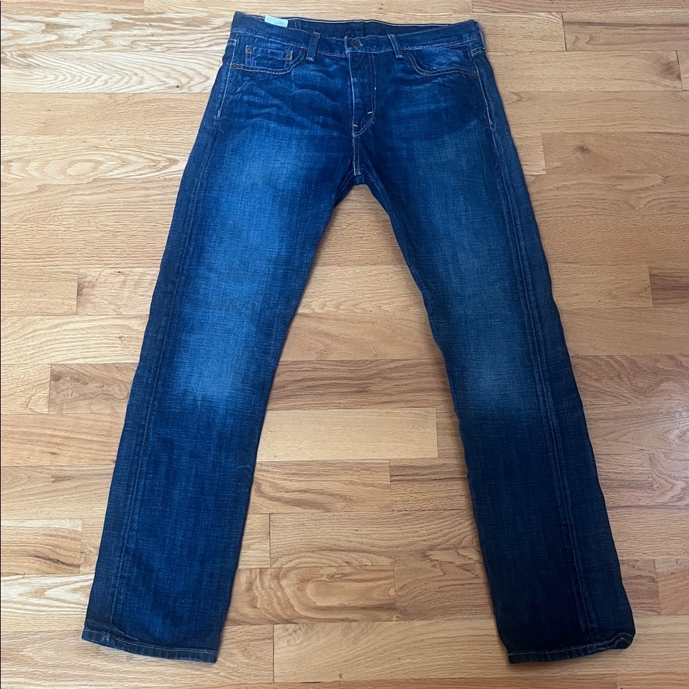 Levi's Dark Blue Straight-Leg Jeans